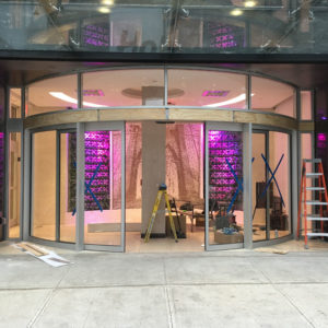 Puerta curvada PORTALP-DIVA-CURVADA